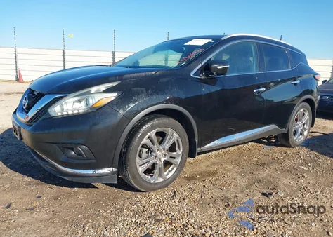 2015 Nissan Murano Platinum из США, поврежденный, VIN 5N1AZ2MG6FN258351